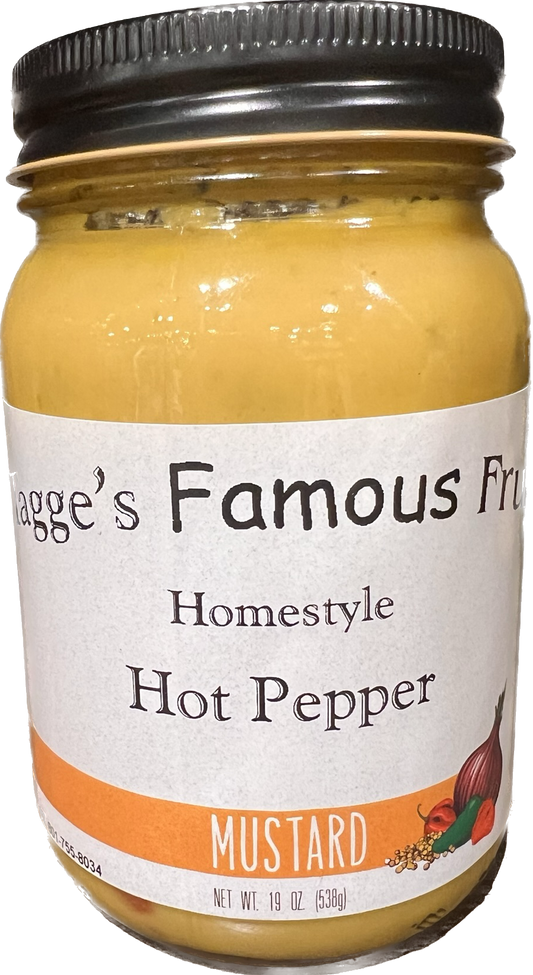Hot Pepper Mustard - 17 oz