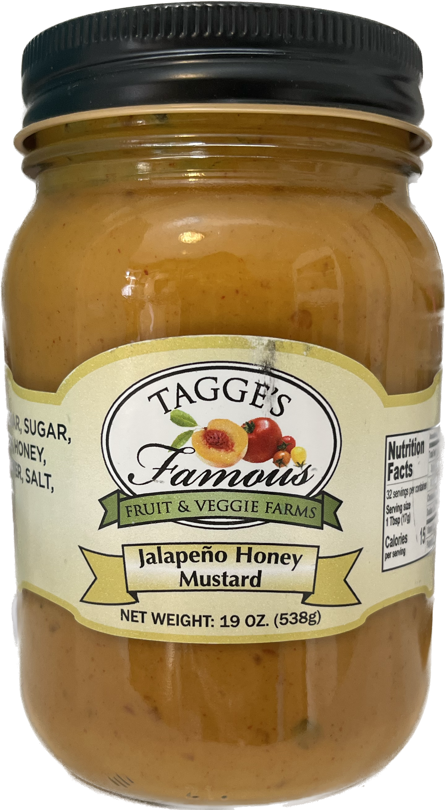 Jalapeño Honey Mustard - 17 oz