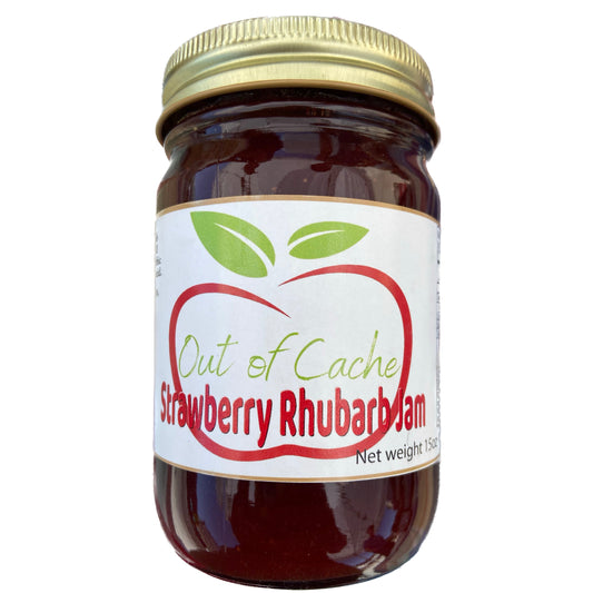 Cache Strawberry Rhubarb Jam - 15 oz
