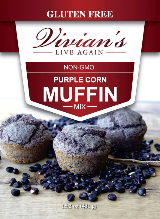 Purple Cornmeal Muffin Mix-15.2 oz