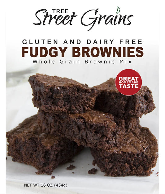 Fudgy Brownies - Dairy and Gluten Free-16 oz