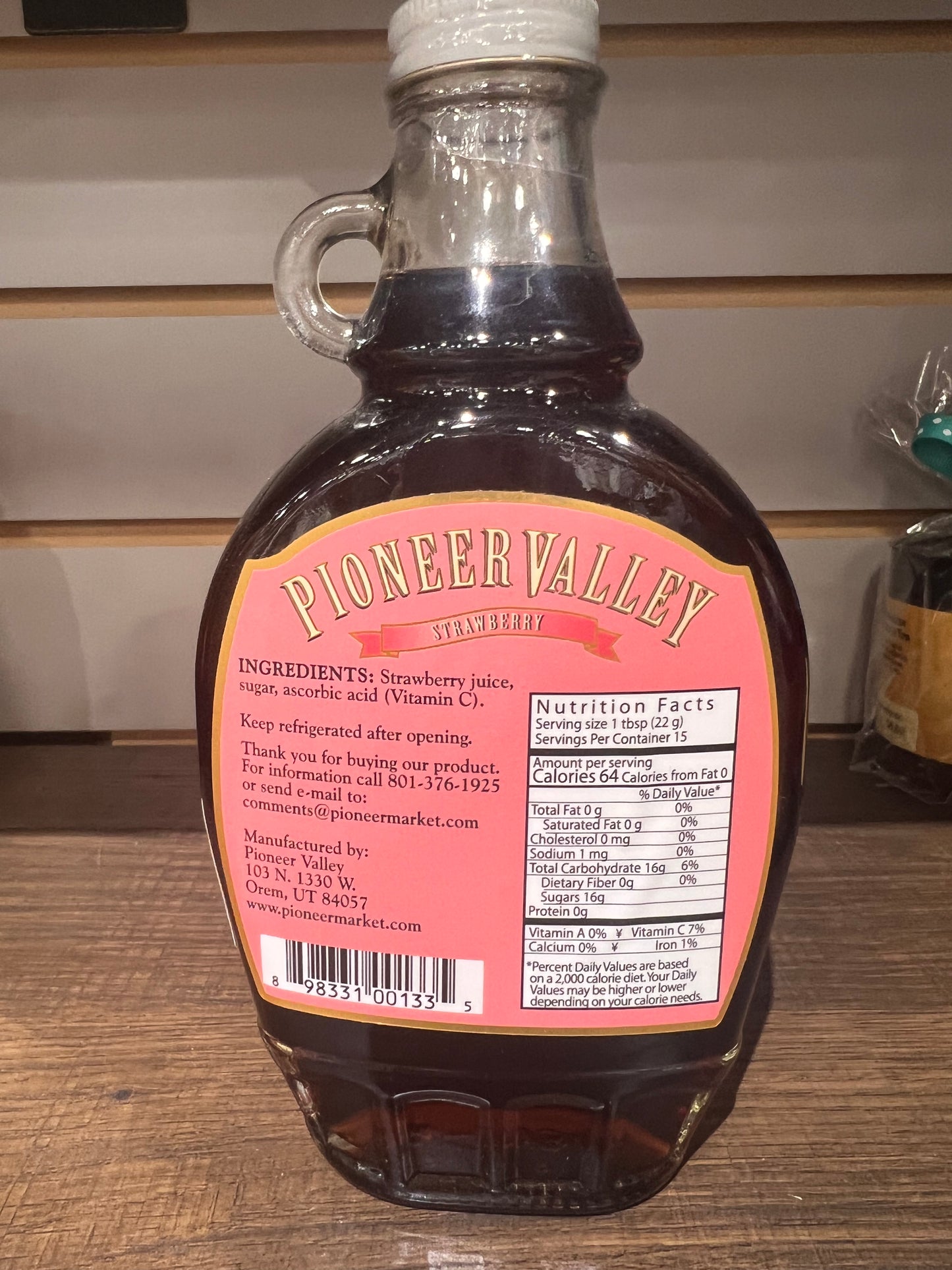 Strawberry Syrup - 11.5 oz