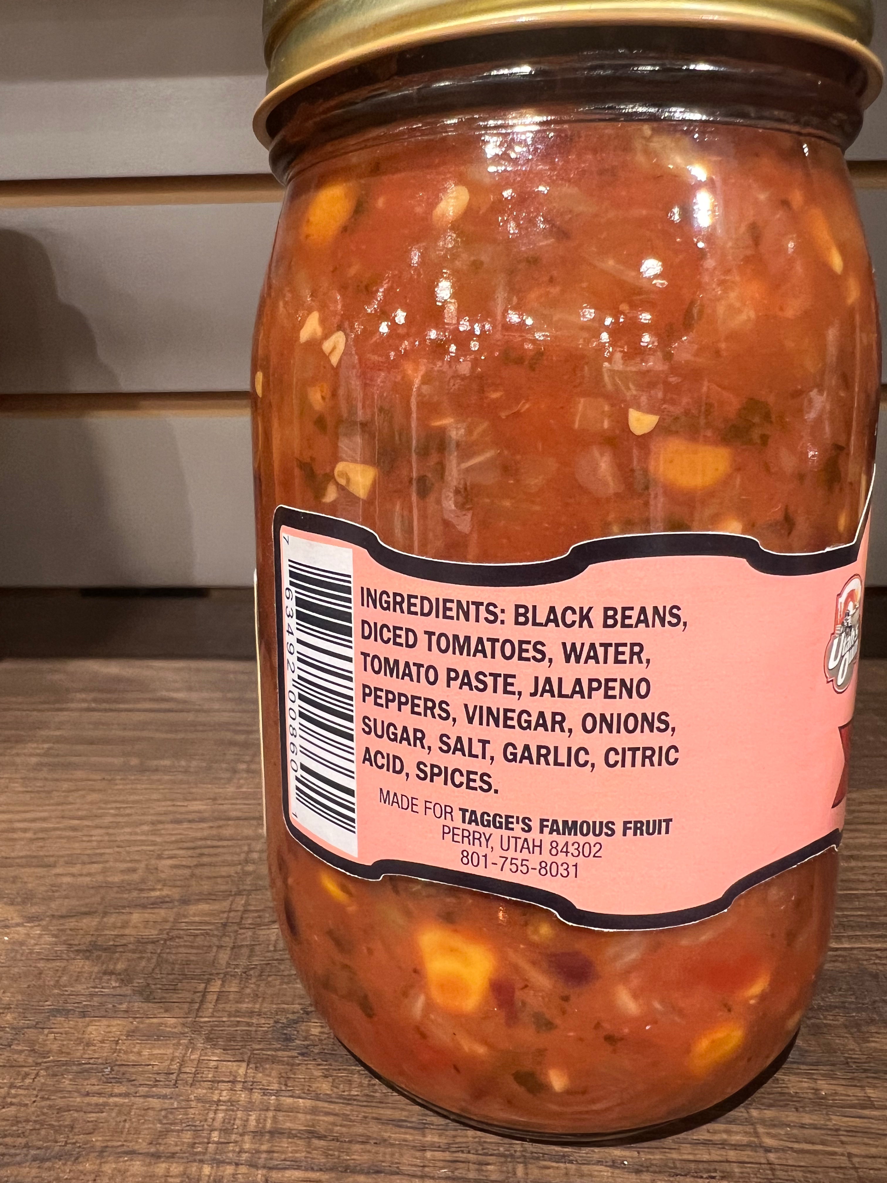 Black Bean with Corn Salsa Medium - 17 oz